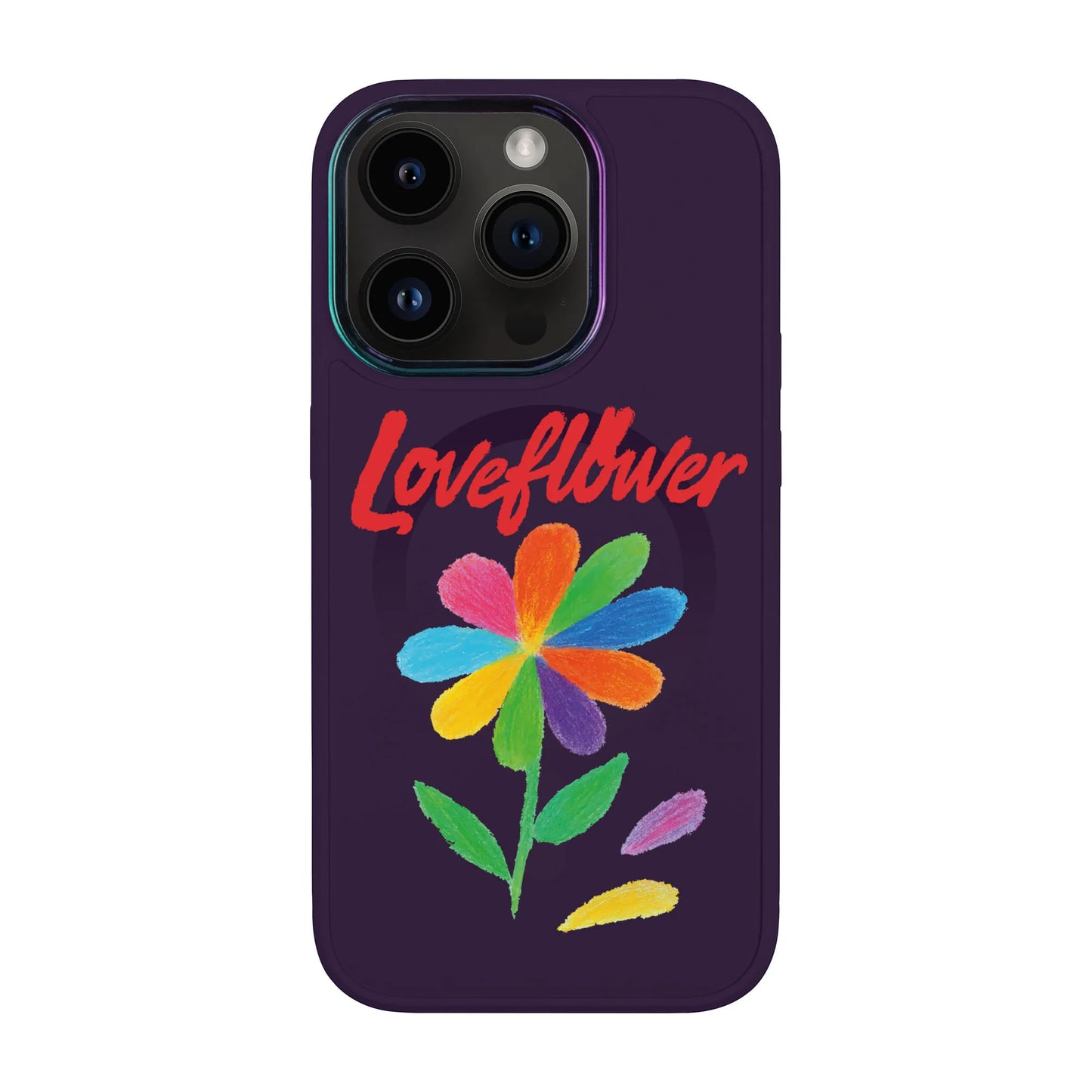 LOVE FLOWER-iPhone 12 Pro Vigor Kılıf MagSafe Özellikli