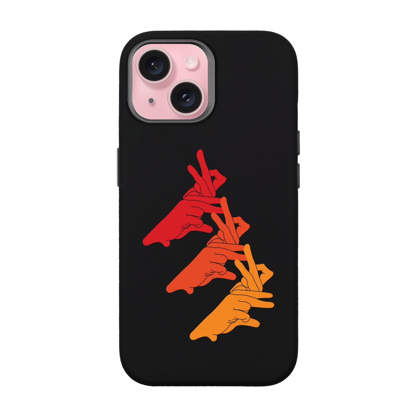 BUNNY MARCH-iPhone 15 Leather Premium Kılıf MagSafe Özellikli