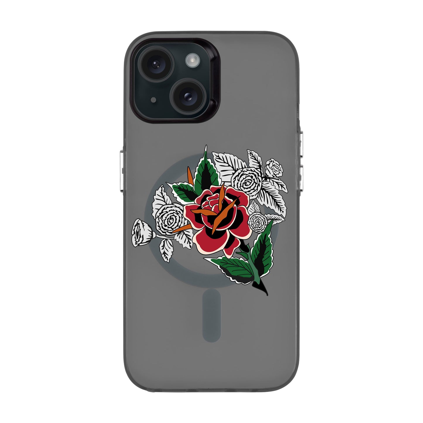 DRY ROSE-iPhone 15 Hold Kılıf MagSafe Özellikli
