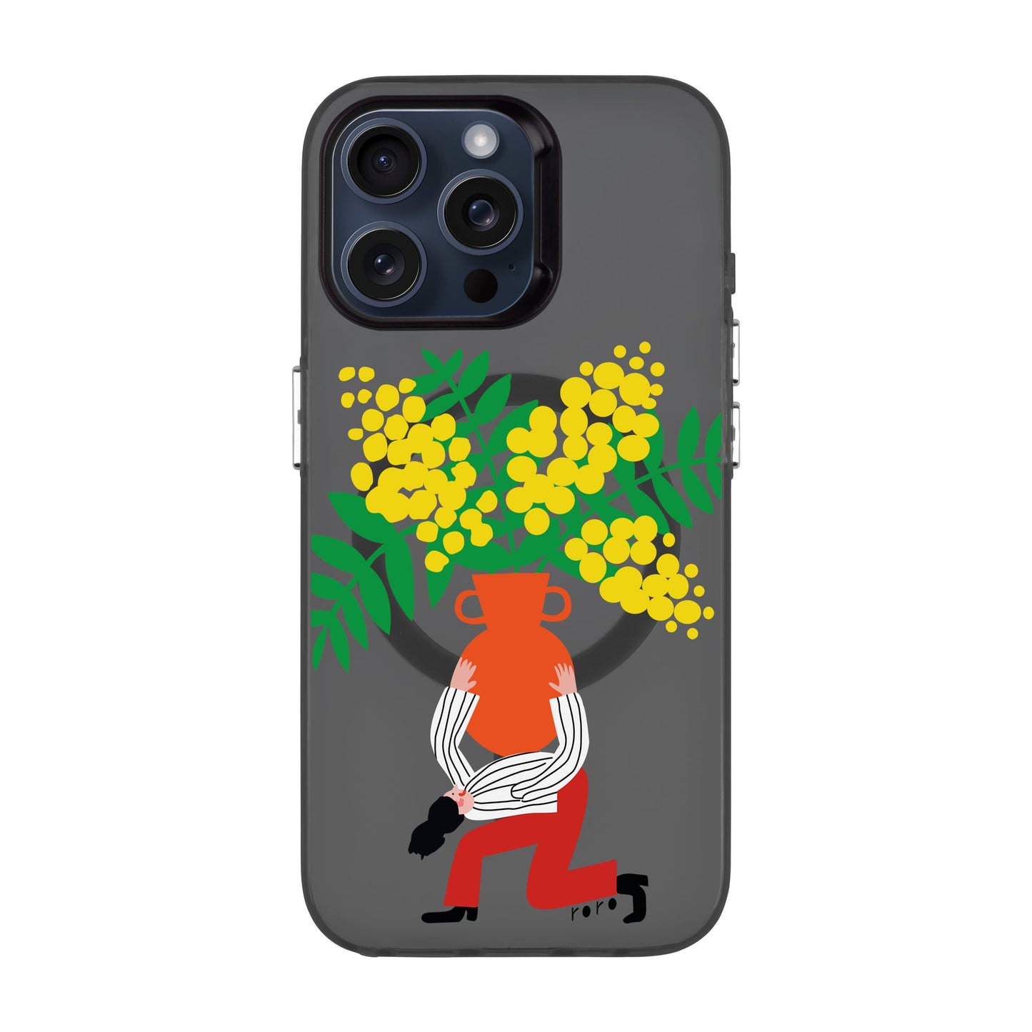 VASE-iPhone 15 Pro Max Hold Kılıf MagSafe Özellikli