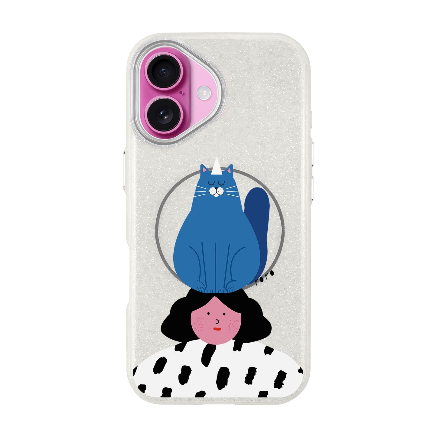 NAUGHTY CAT-iPhone 16 Plus Radiant Kılıf MagSafe Özellikli