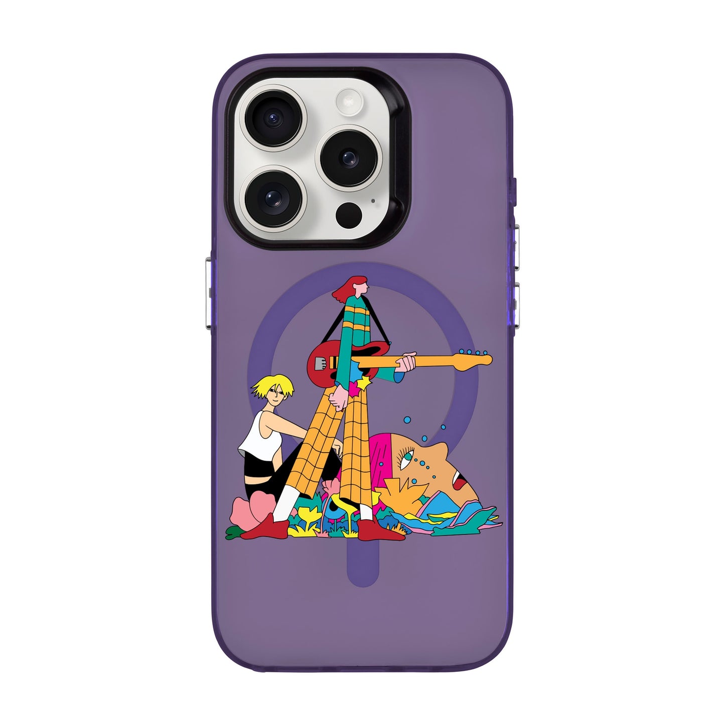 HER BAND-iPhone 15 Pro Hold Kılıf MagSafe Özellikli