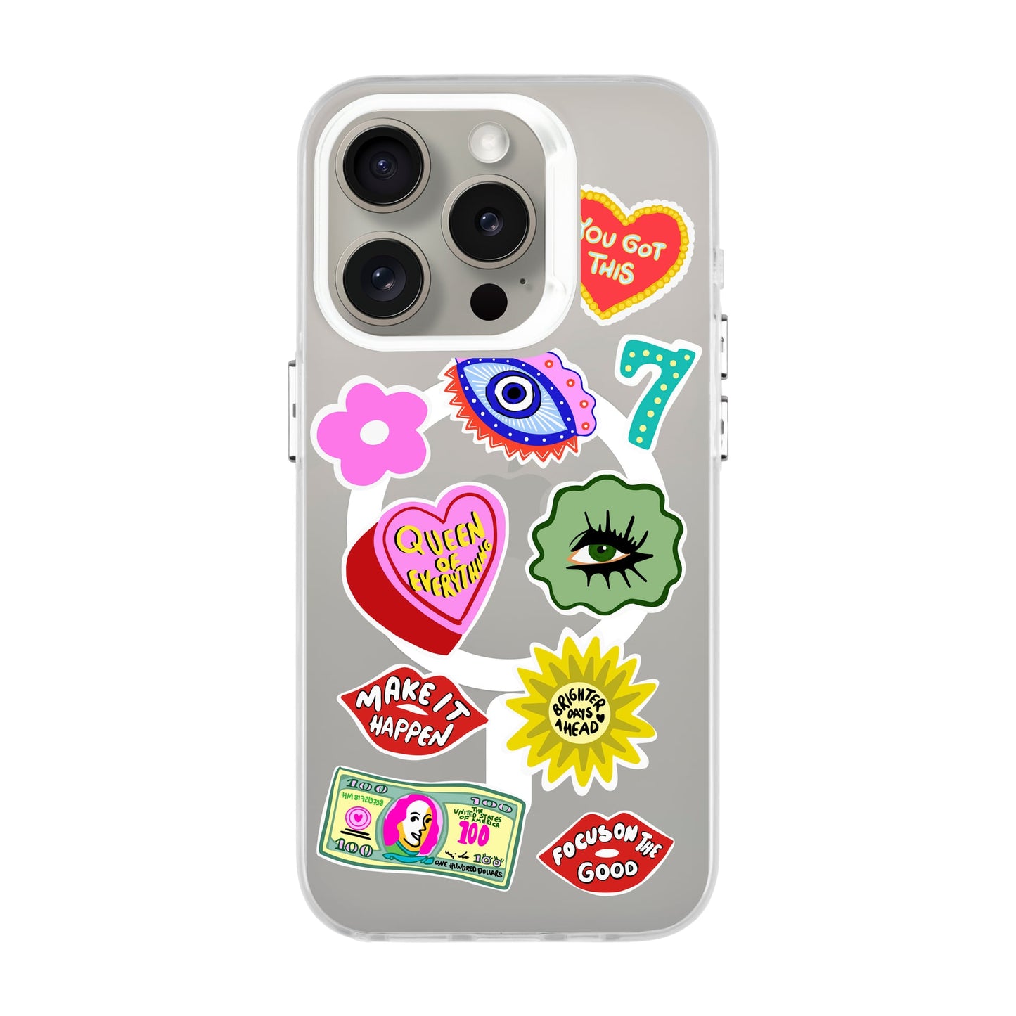 HM STICKERS-iPhone 15 Pro Hold Kılıf MagSafe Özellikli