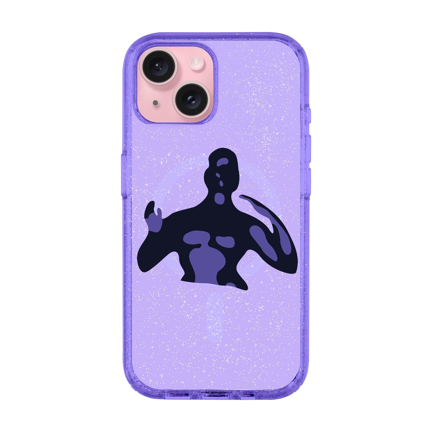 COSTUME-iPhone 14 Plus Shiny Kılıf MagSafe Özellikli