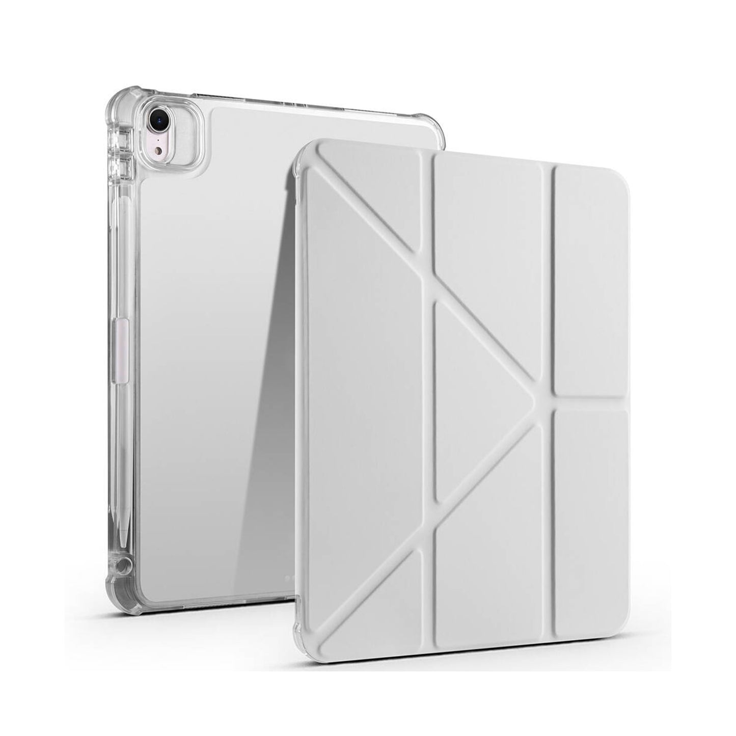 Apple iPad Air 11 inç 2025 M3-Trigon Folding Kalemlikli Standlı Kılıf