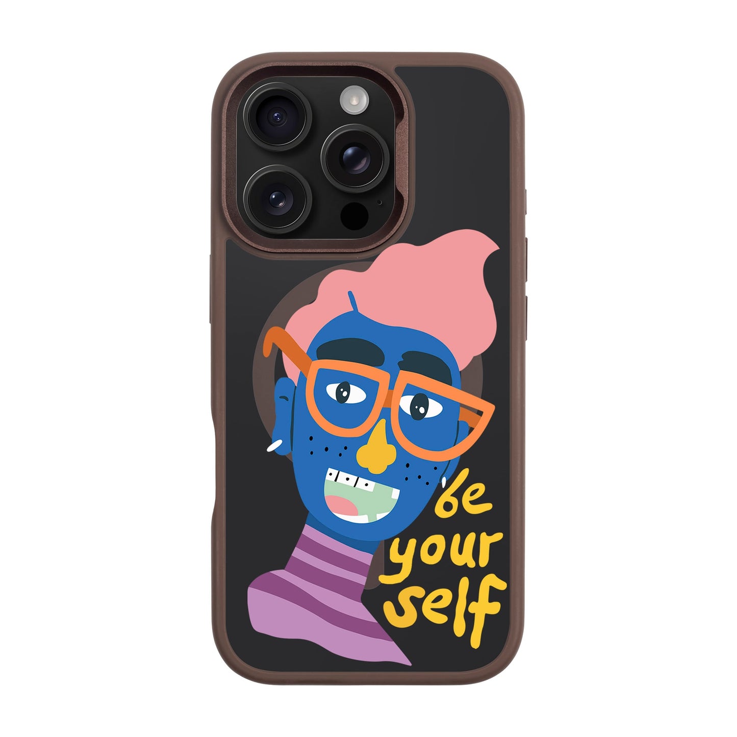 BE YOUR SELF-iPhone 16 Pro Rise Kılıf MagSafe Özellikli