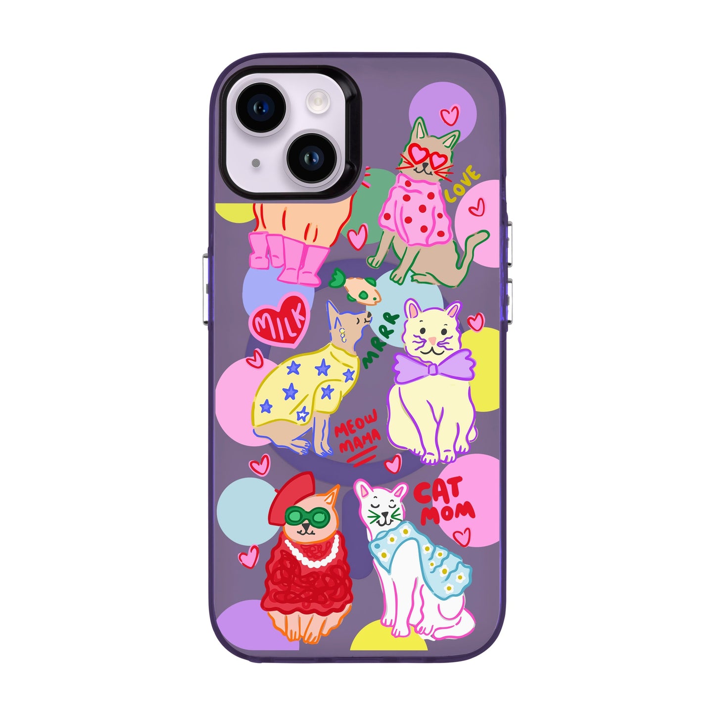 CAT MOM-iPhone 14 Plus Hold Kılıf MagSafe Özellikli