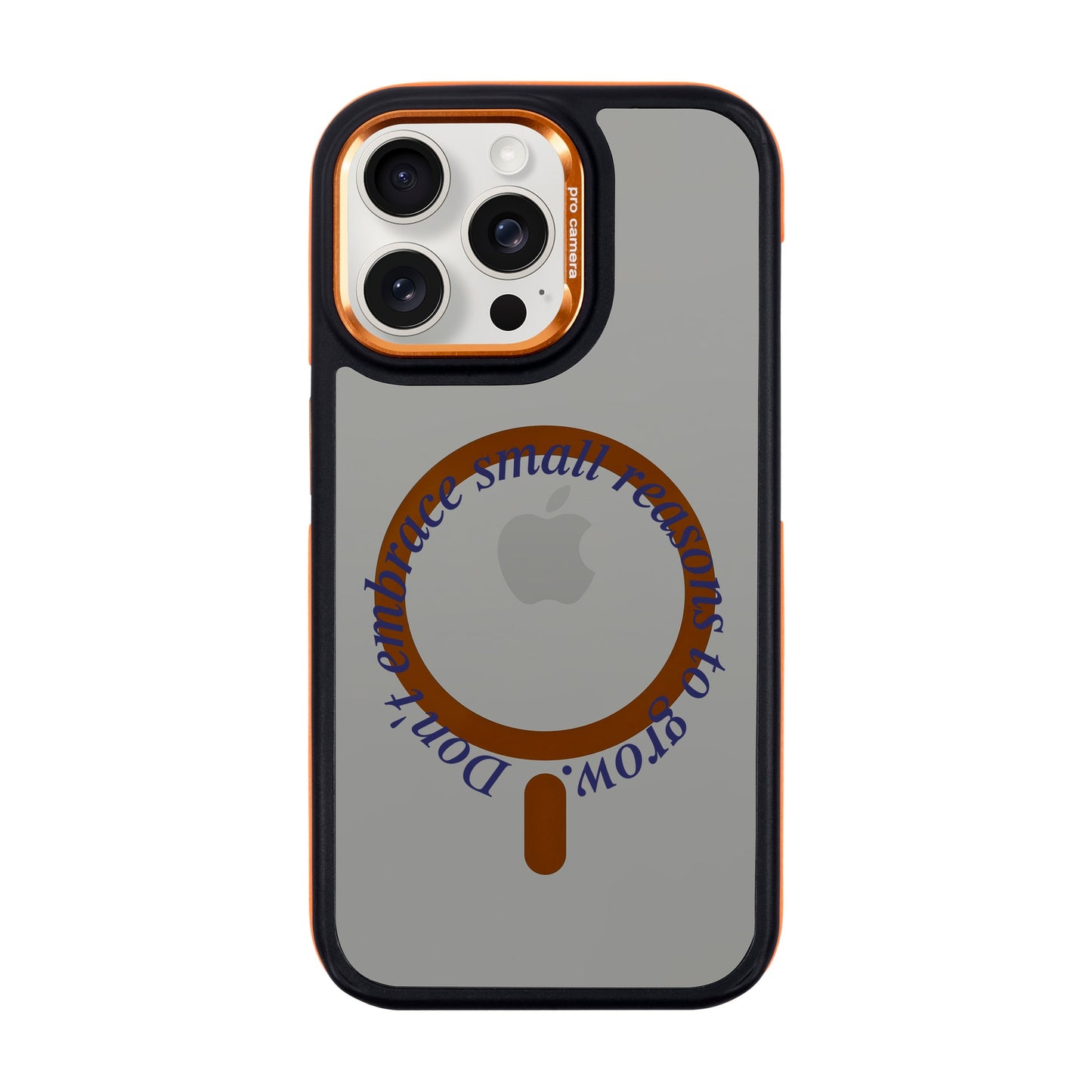 GROW-iPhone 15 Pro Max Dark Kılıf MagSafe Özellikli