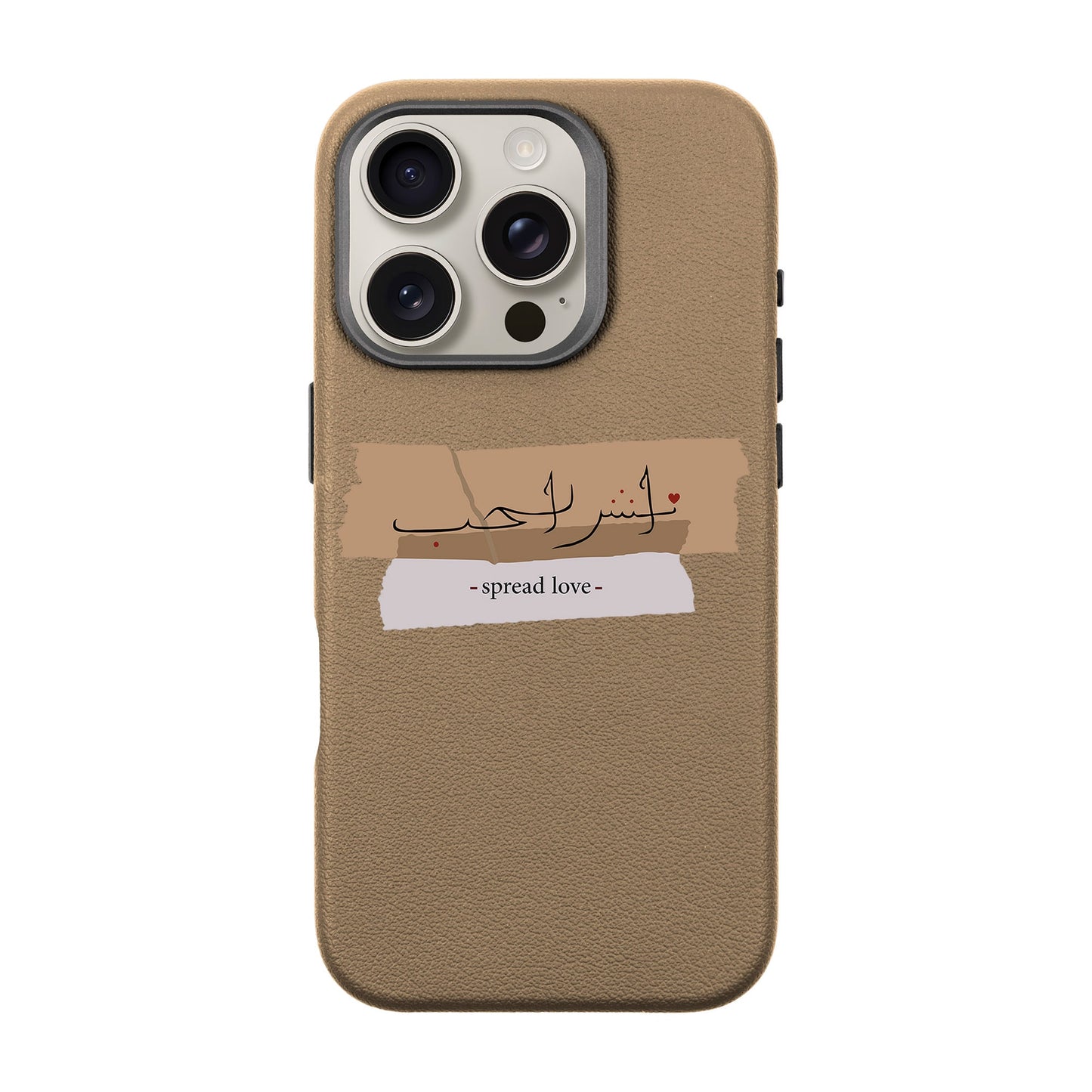 SPREAD LOVE-iPhone 16 Pro Leather Premium Kılıf MagSafe Özellikli