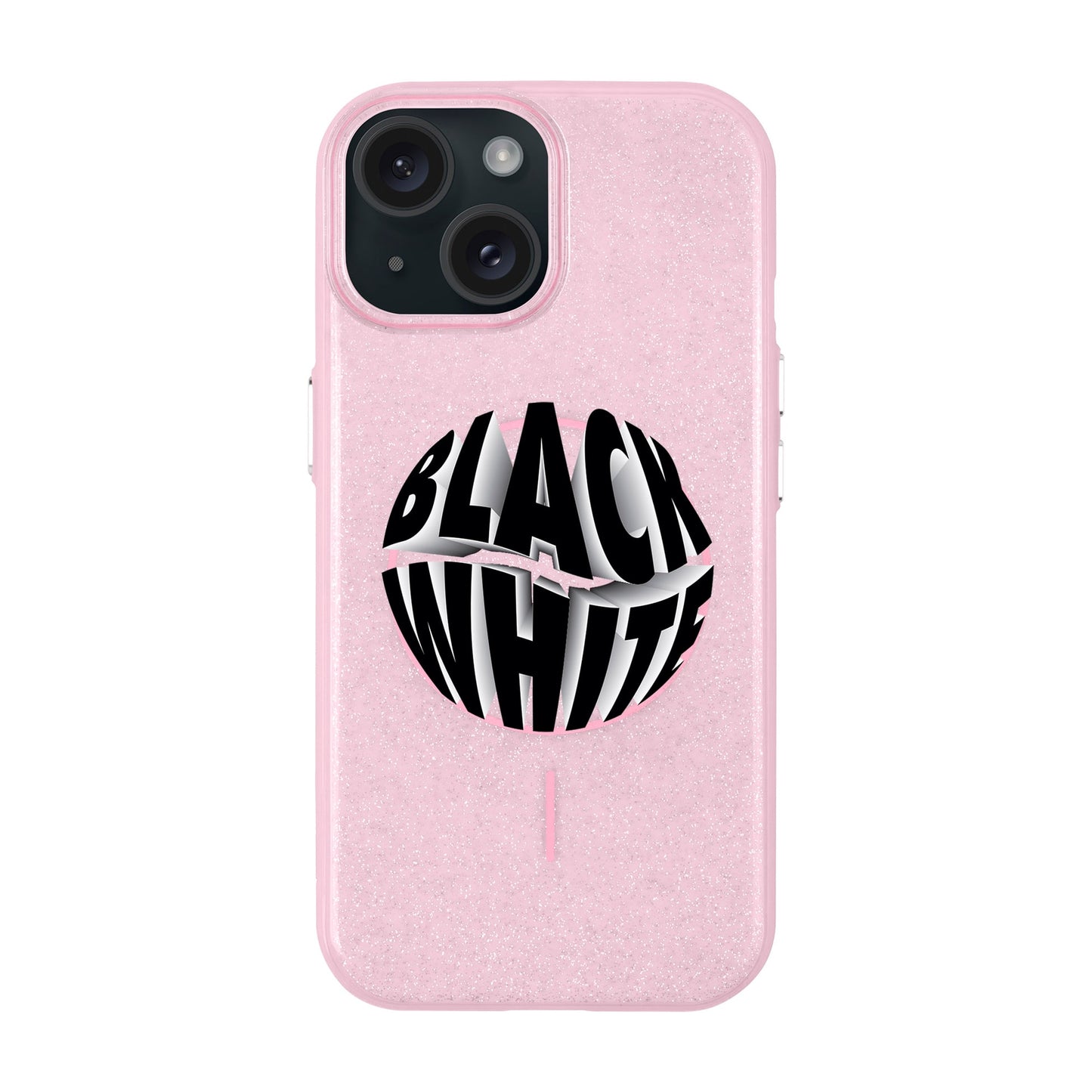 BLACK WHITE-iPhone 14 Plus Radiant Kılıf MagSafe Özellikli