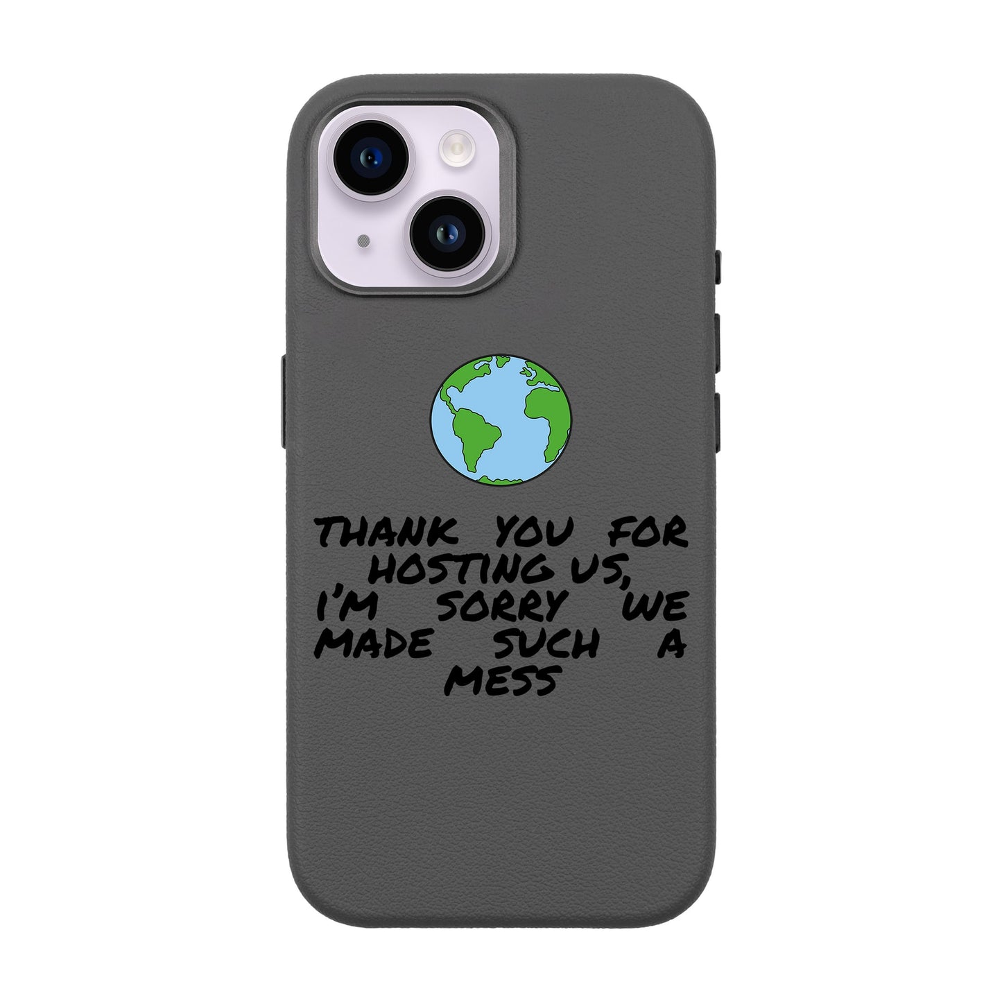 MESS-iPhone 14 Leather Premium Kılıf MagSafe Özellikli