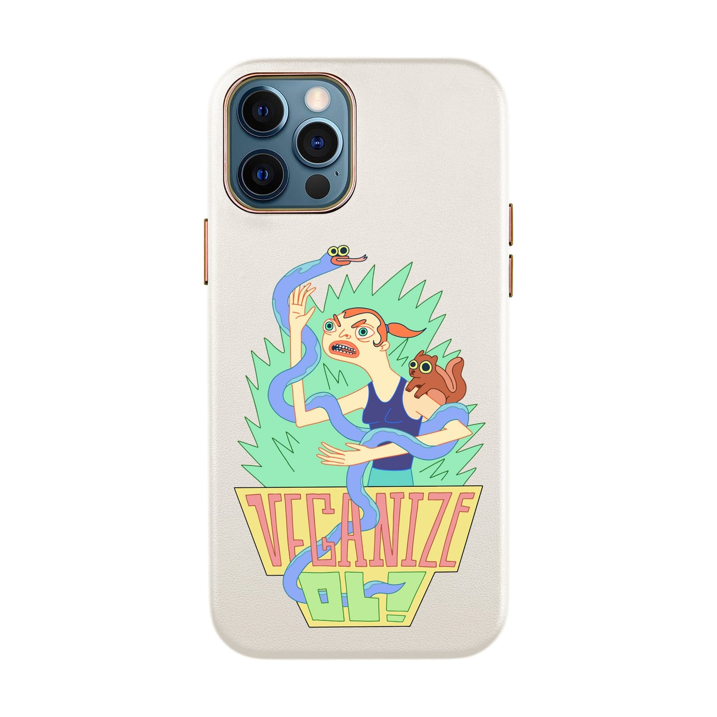 VEGANİZE-iPhone X / Xs Leather Kılıf