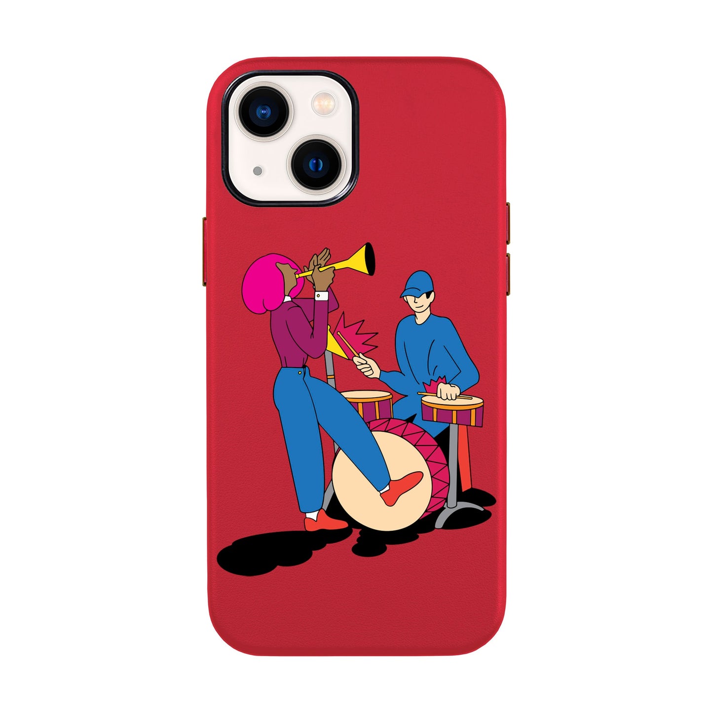 JAM-iPhone 14 Leather Kılıf