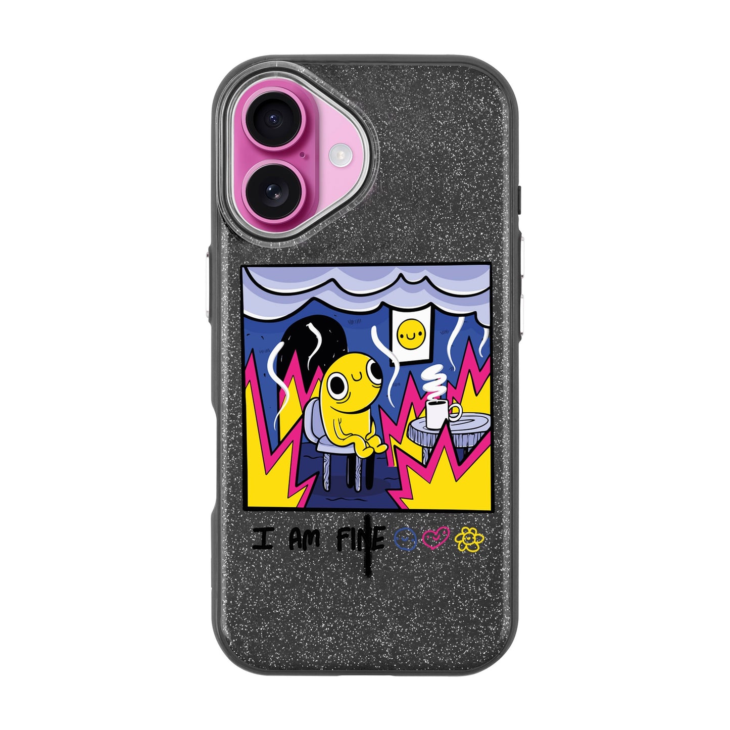 I AM FINE-iPhone 16 Radiant Kılıf MagSafe Özellikli