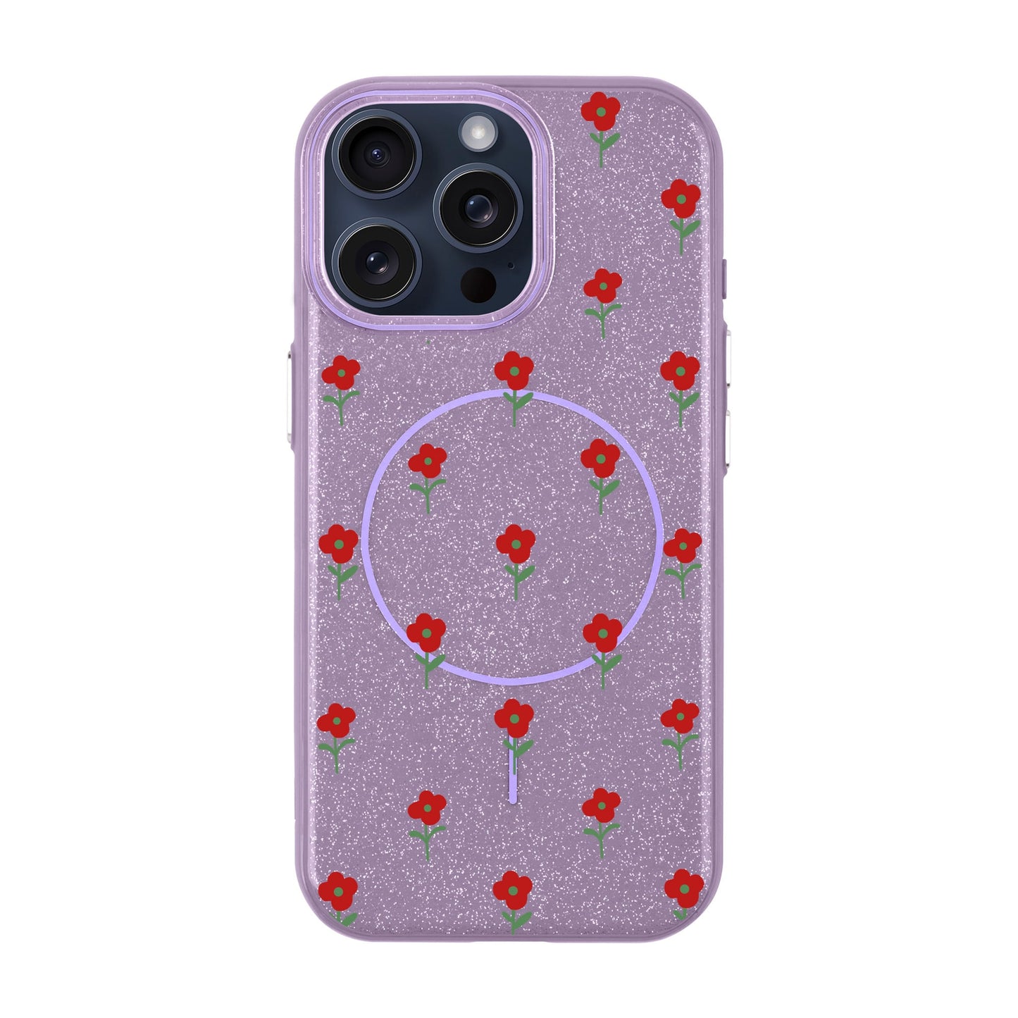 FLOWER POWER-iPhone 15 Pro Max Radiant Kılıf MagSafe Özellikli