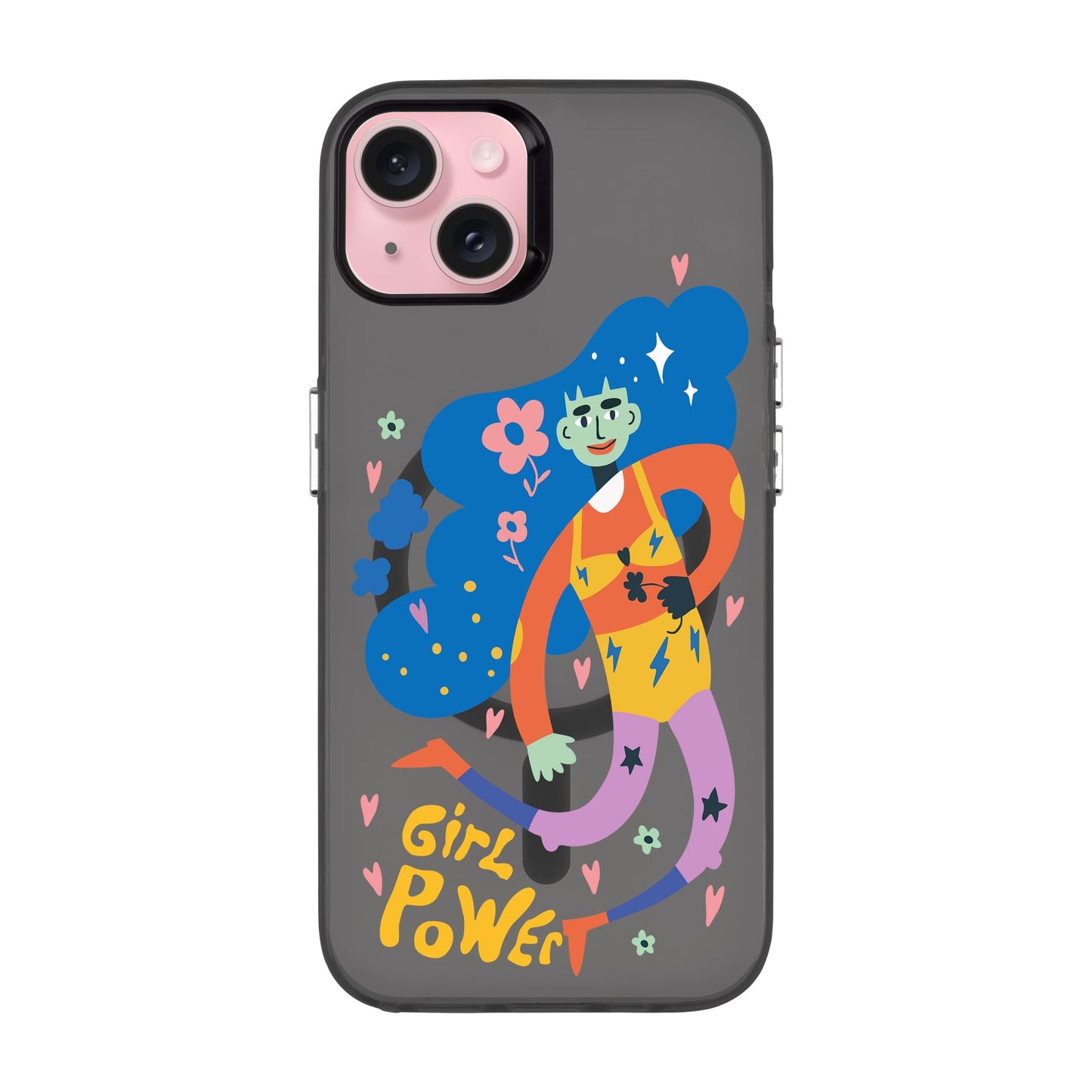 GIRL POWER-iPhone 15 Plus Hold Kılıf MagSafe Özellikli