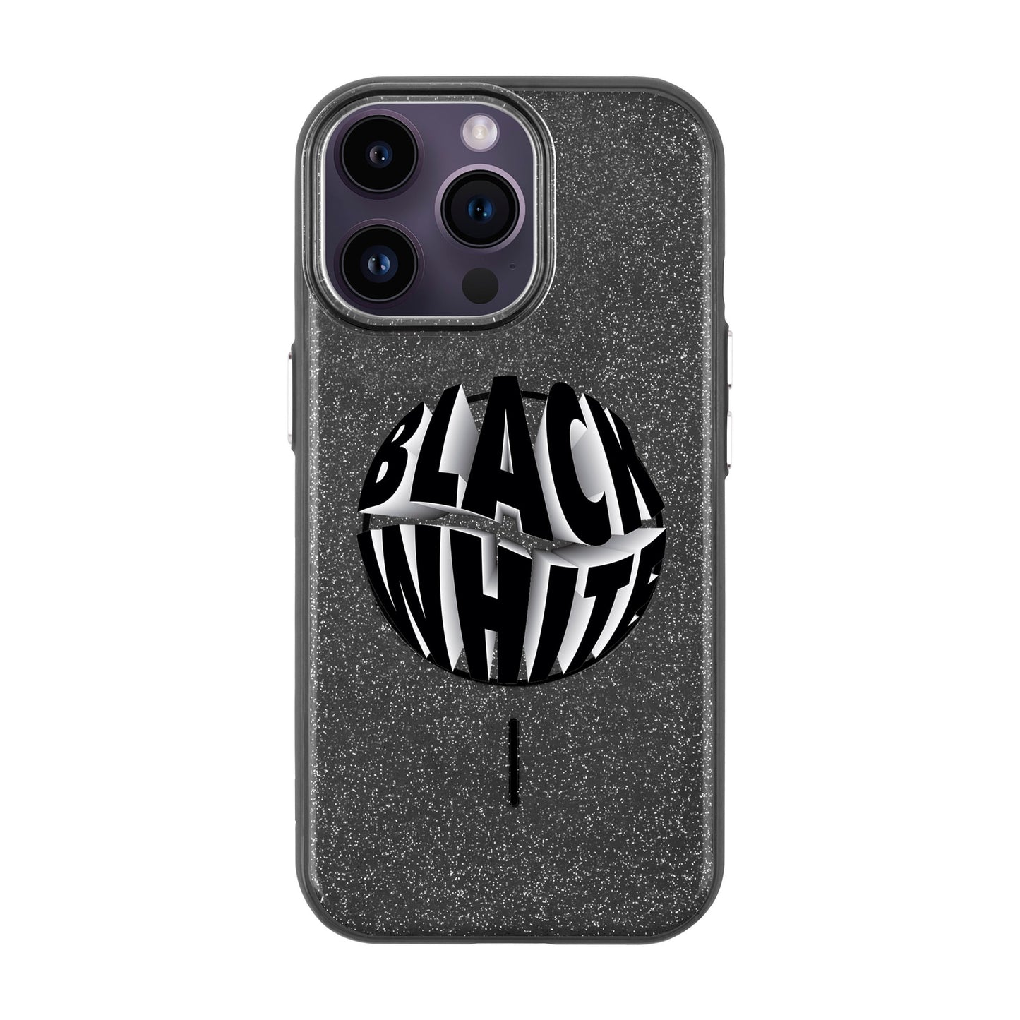 BLACK WHITE-iPhone 14 Pro Max Radiant Kılıf MagSafe Özellikli