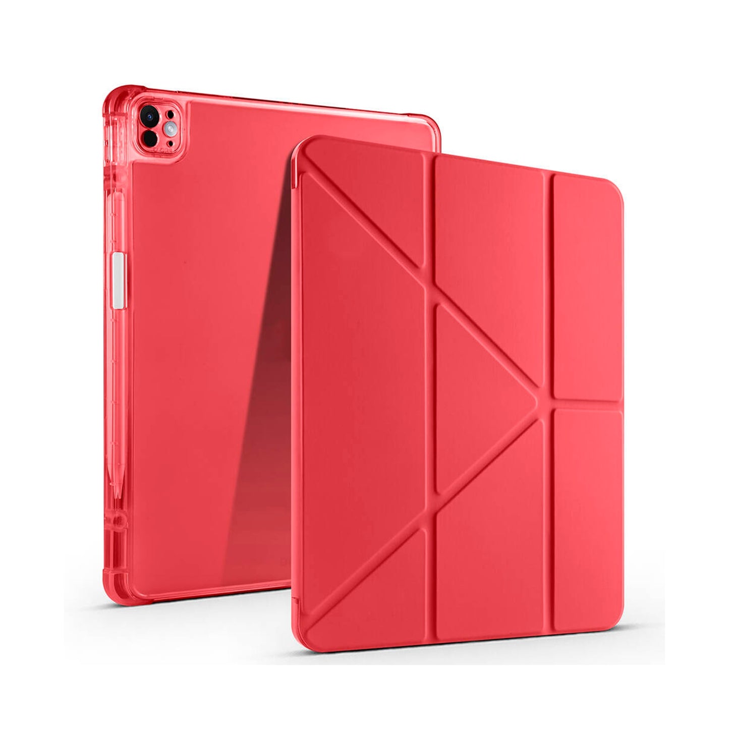 Apple iPad Air 13 inç 2025 M3-Trigon Folding Kalemlikli Standlı Kılıf