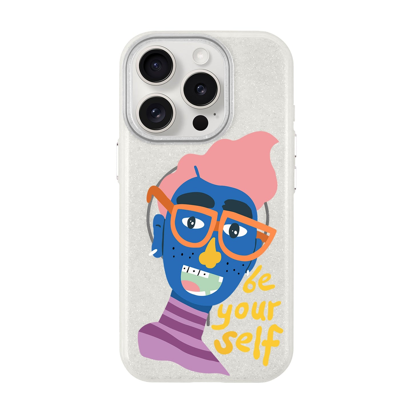 BE YOUR SELF-iPhone 15 Pro Radiant Kılıf MagSafe Özellikli