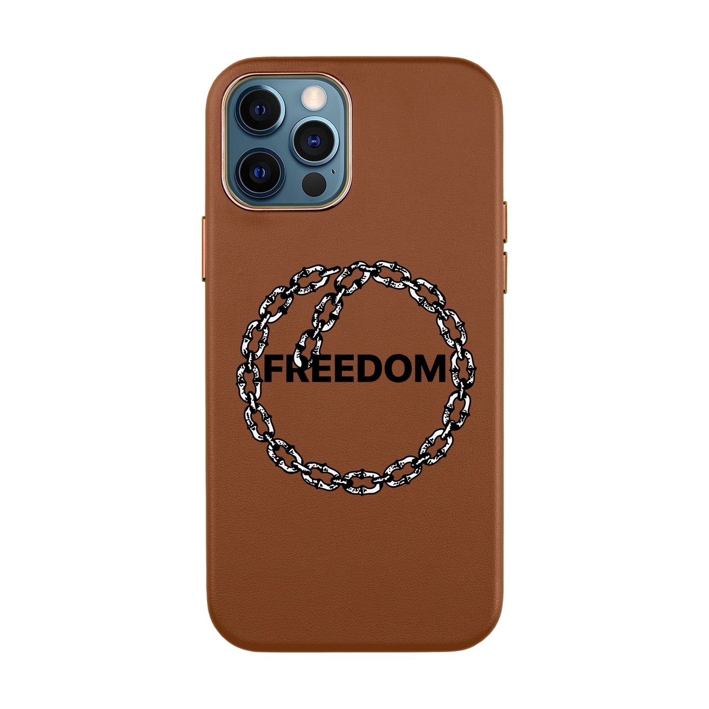 FREEDOM-iPhone XR Leather Kılıf