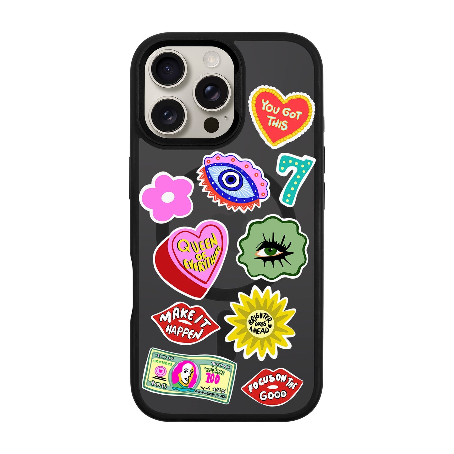 HM STICKERS-iPhone 16 Pro Max Rise Kılıf MagSafe Özellikli