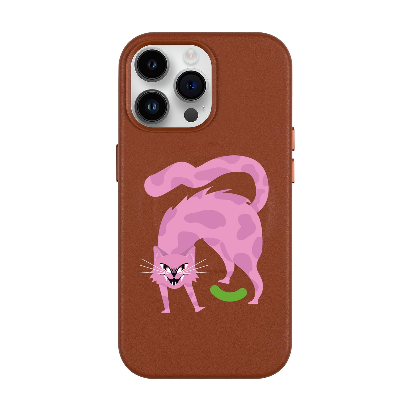 GRUMBLEPAWS-iPhone 14 Pro Max Leather Kılıf MagSafe Özellikli