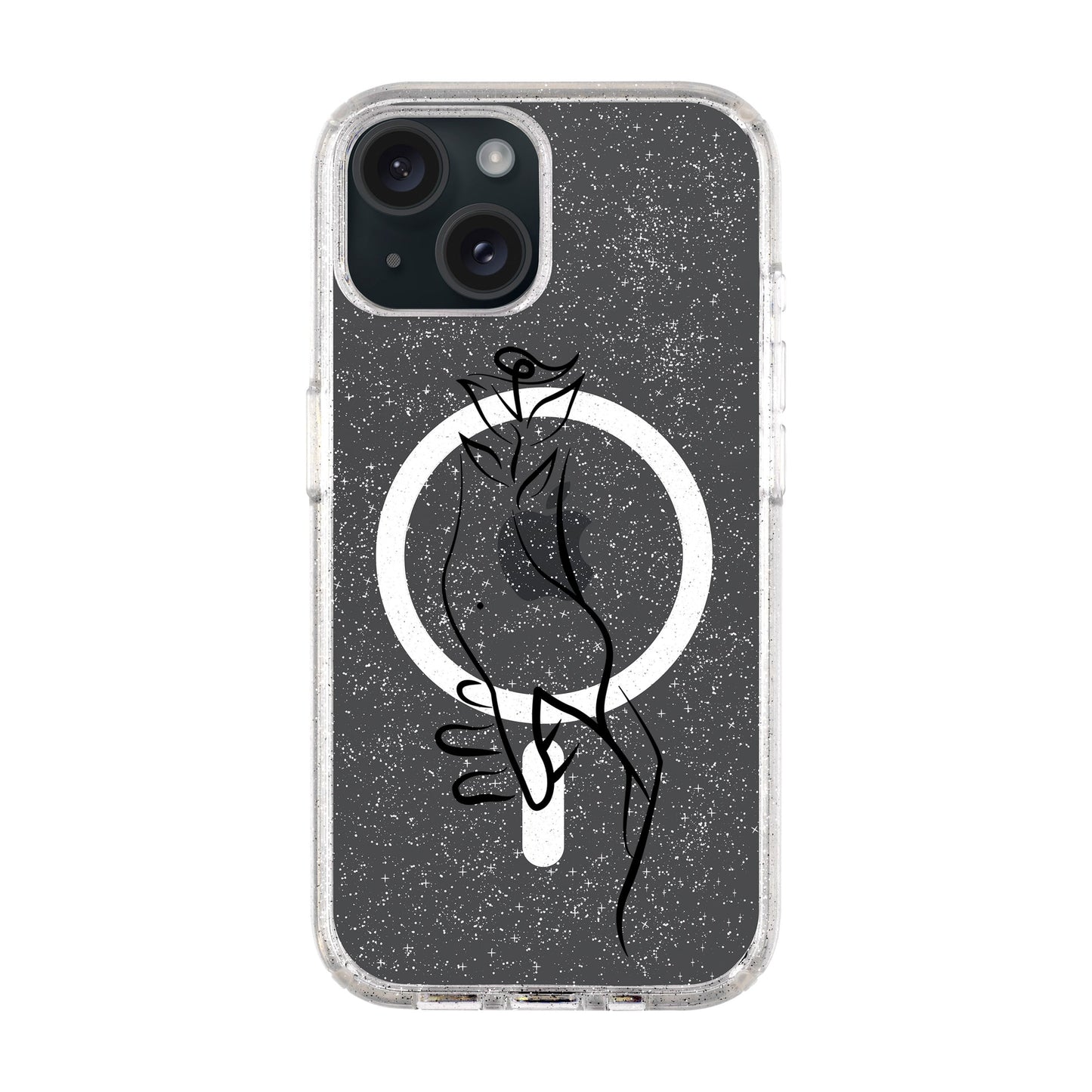 TOUCH-iPhone 15 Plus Shiny Kılıf MagSafe Özellikli