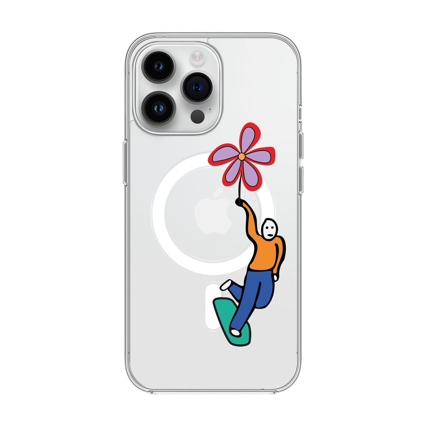 SKATEBOARDER-iPhone 14 Pro Max Solid Kılıf MagSafe Özellikli