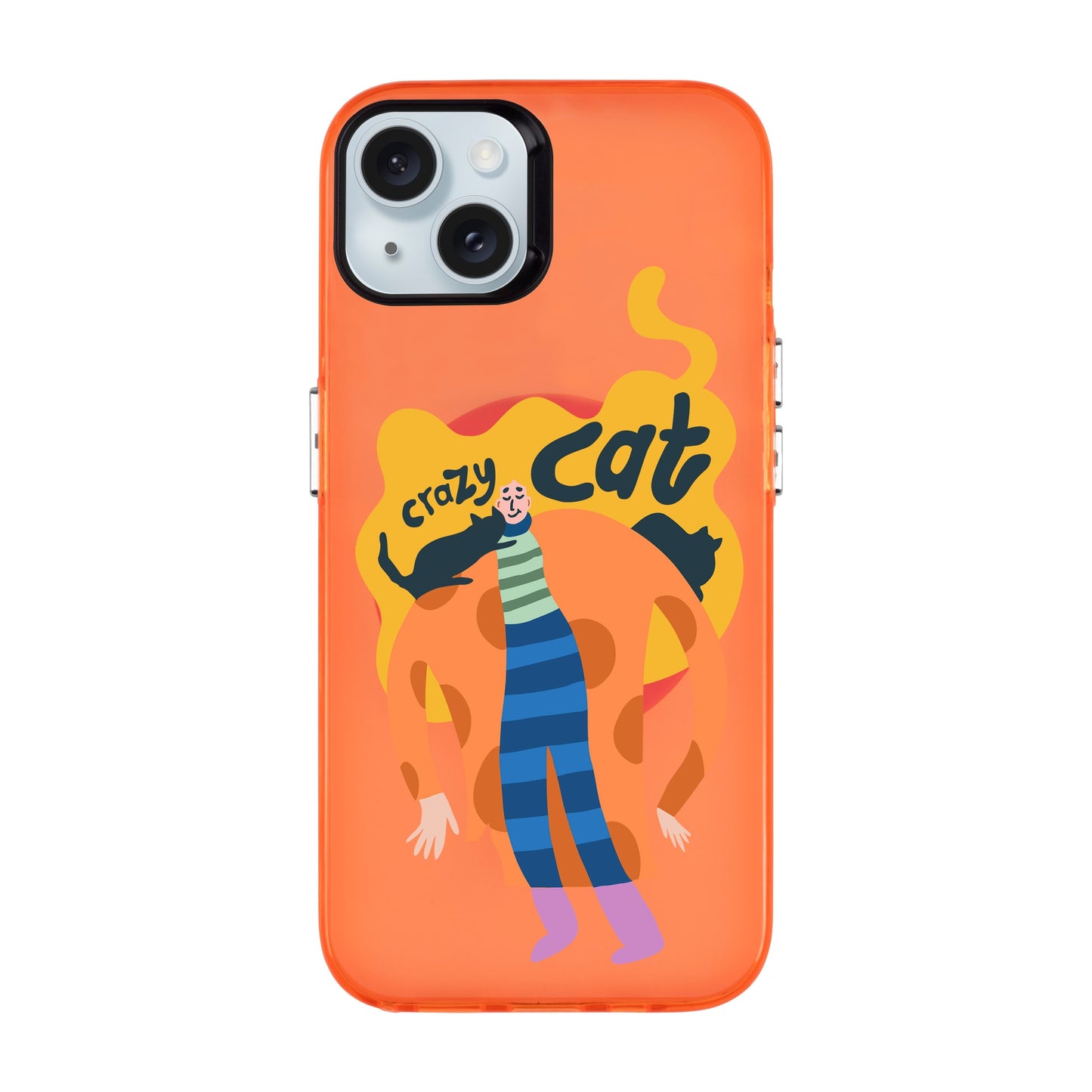 CRAZY CAT-iPhone 15 Plus Hold Kılıf MagSafe Özellikli