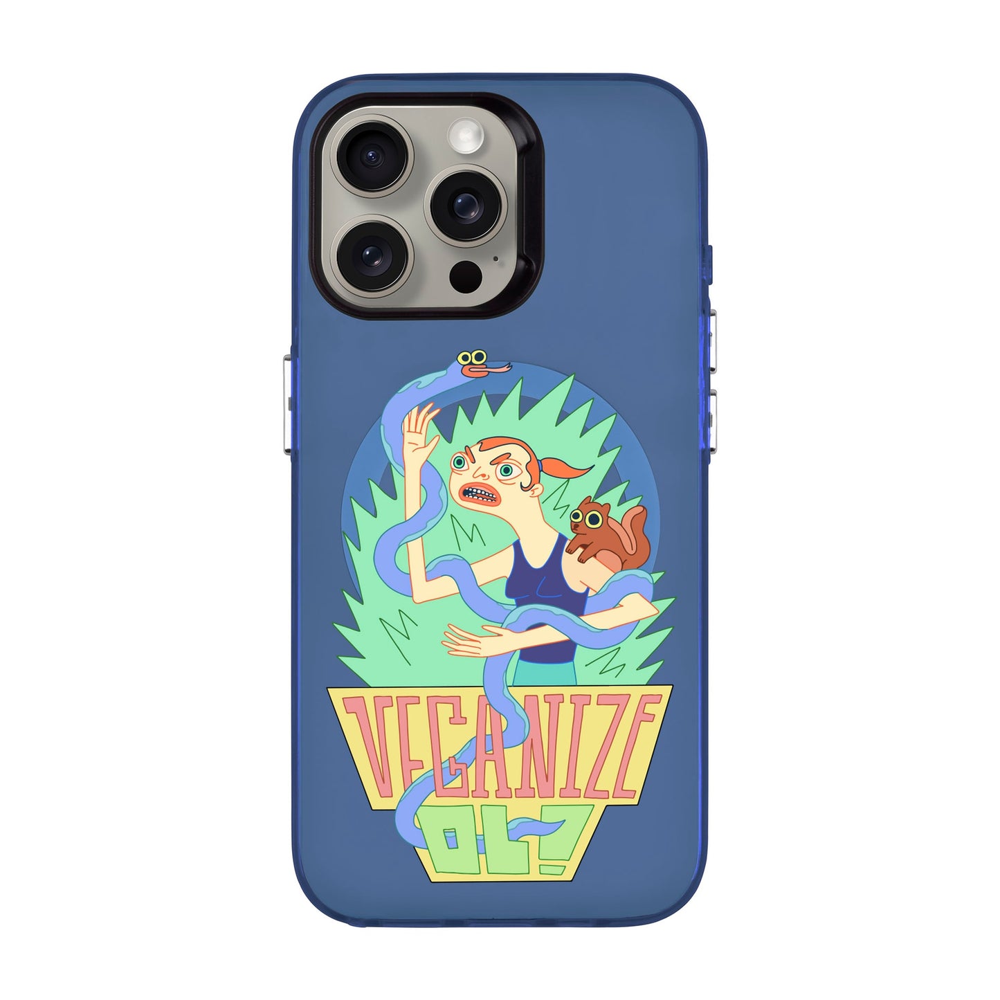 VEGANİZE-iPhone 15 Pro Max Hold Kılıf MagSafe Özellikli