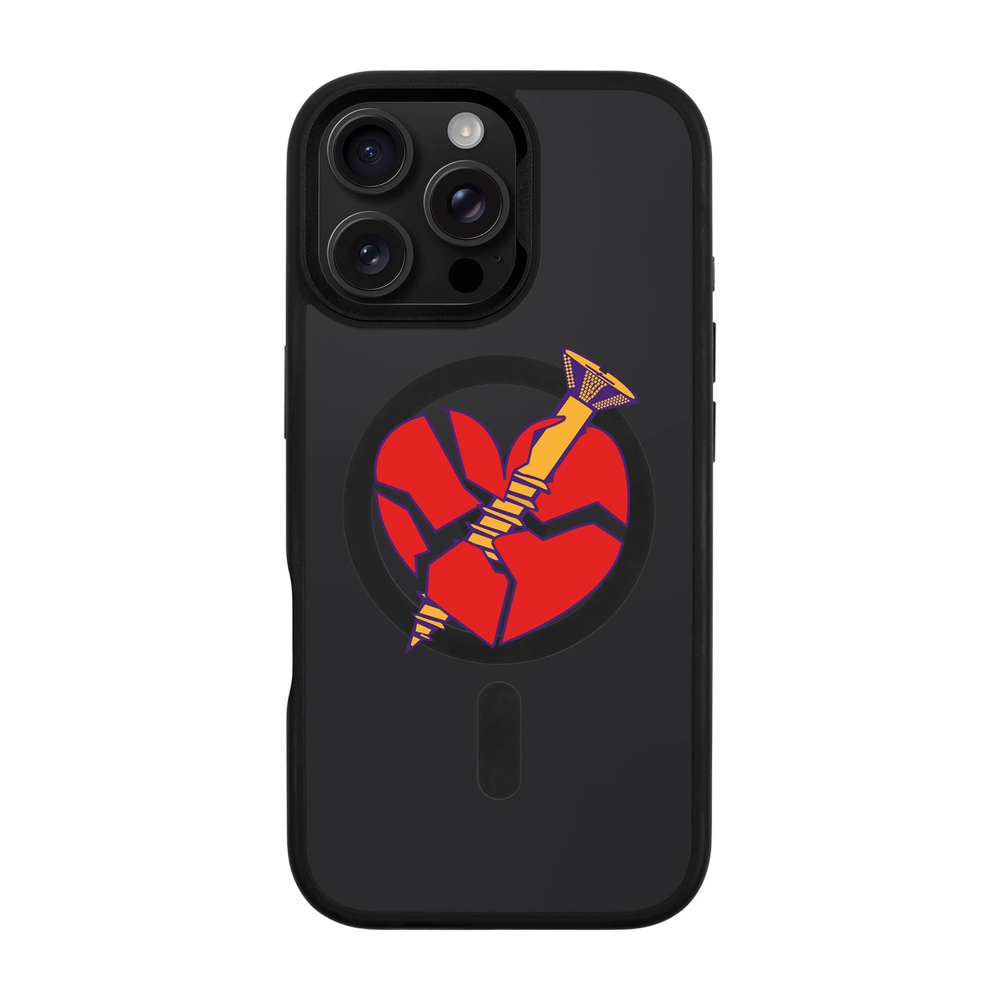 BROKEN HEART-iPhone 16 Pro Max Rise Kılıf MagSafe Özellikli