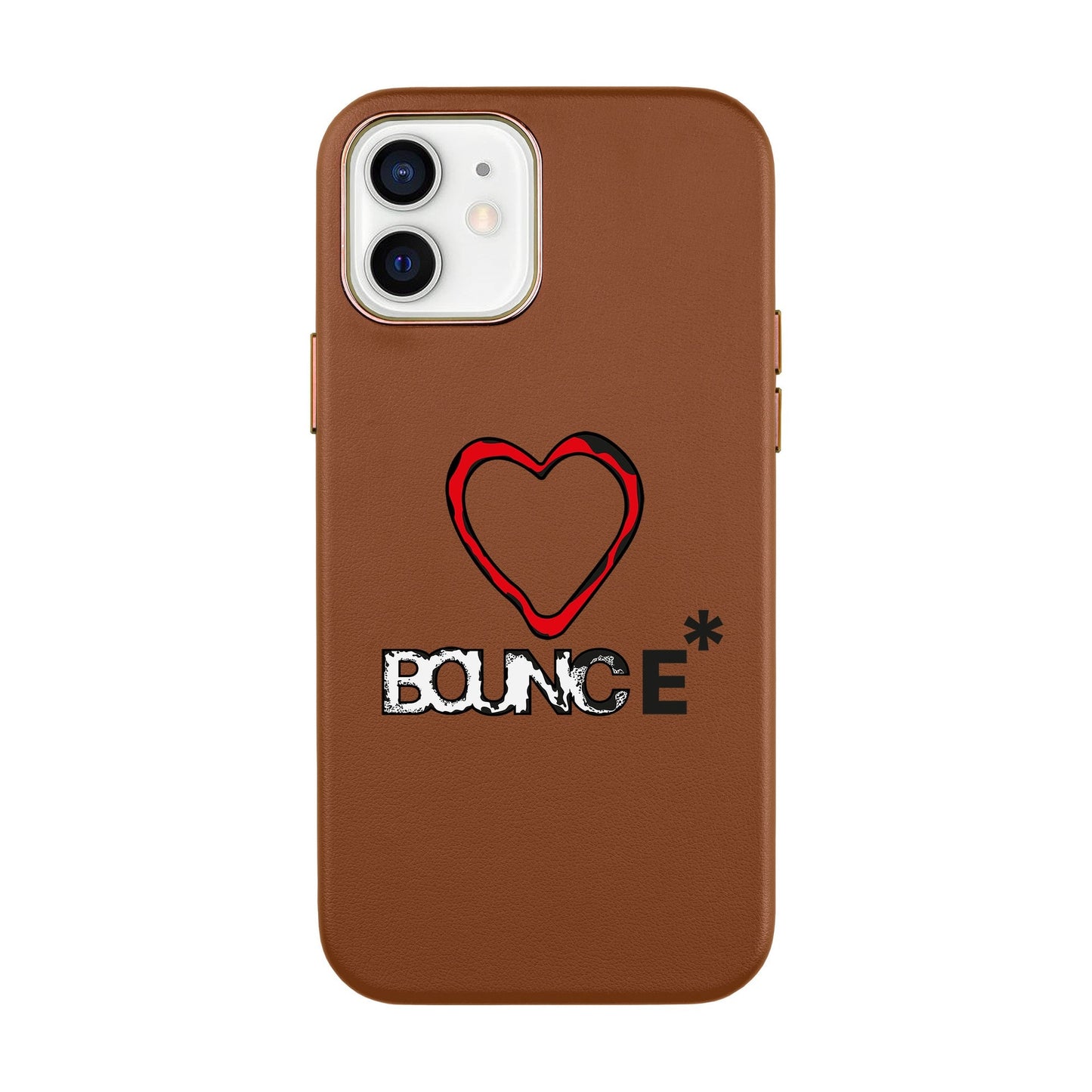 BOUNCE-iPhone 12 Mini Leather Kılıf