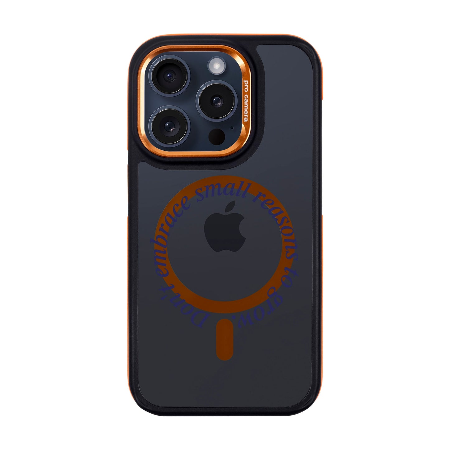 GROW-iPhone 15 Pro Dark Kılıf MagSafe Özellikli