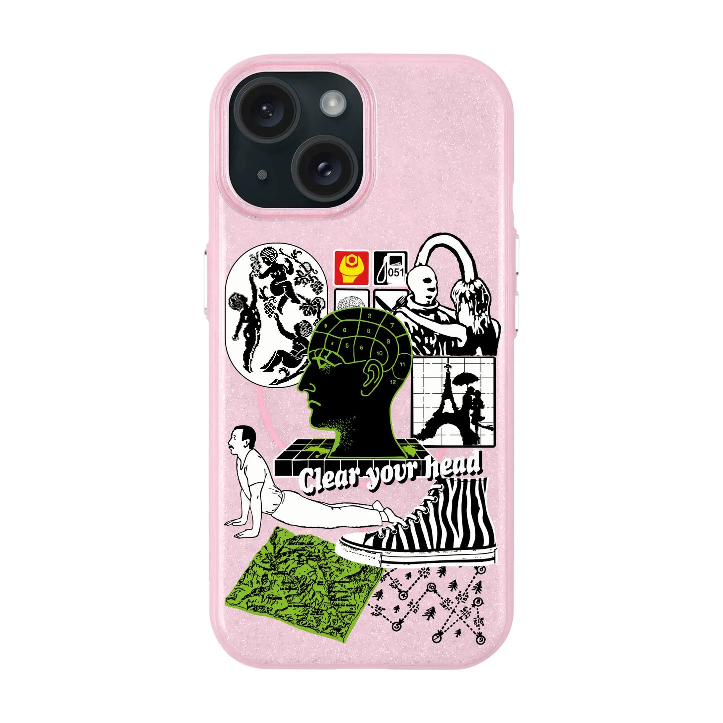 CLEAR YOUR HEAD-iPhone 15 Radiant Kılıf MagSafe Özellikli