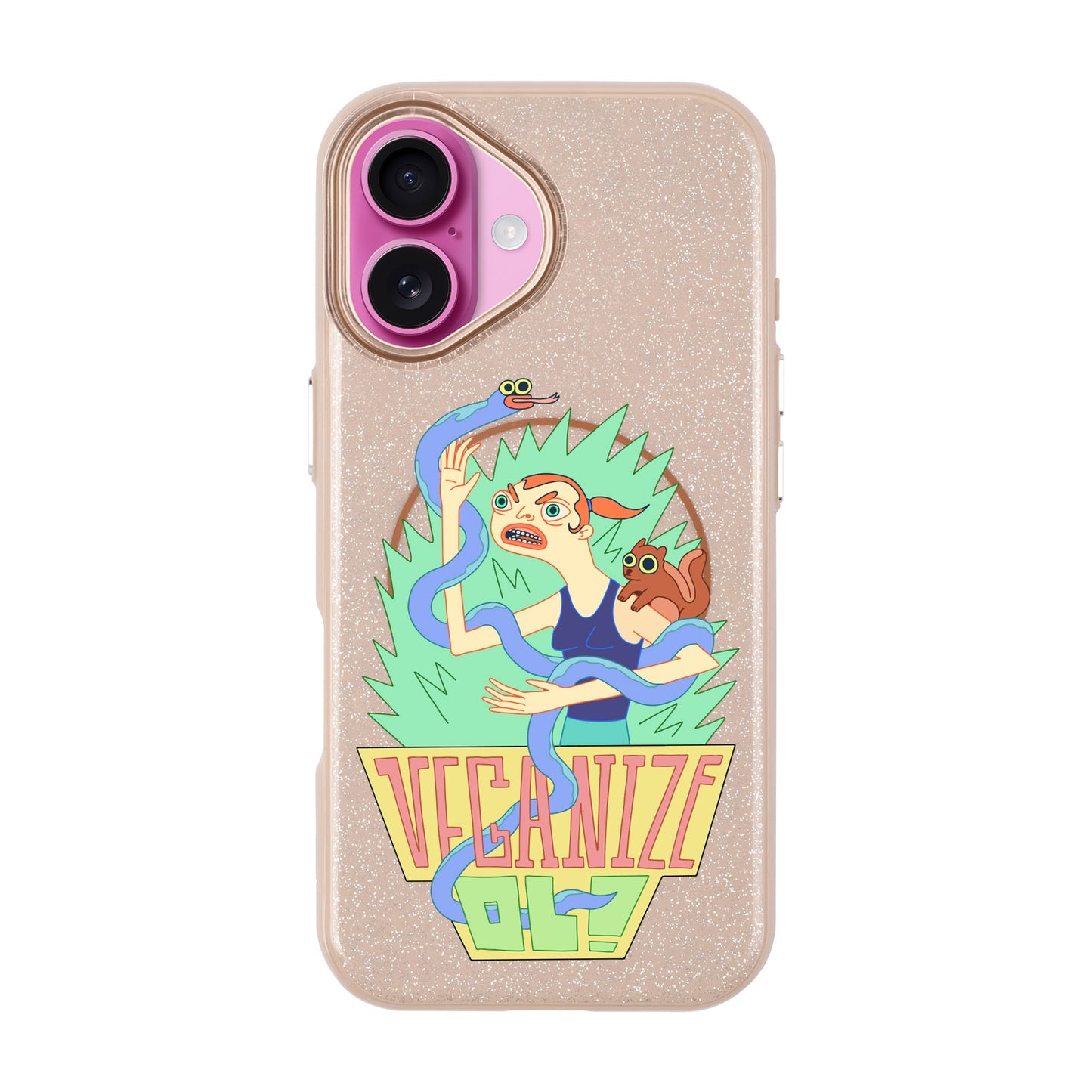 VEGANİZE-iPhone 16 Radiant Kılıf MagSafe Özellikli