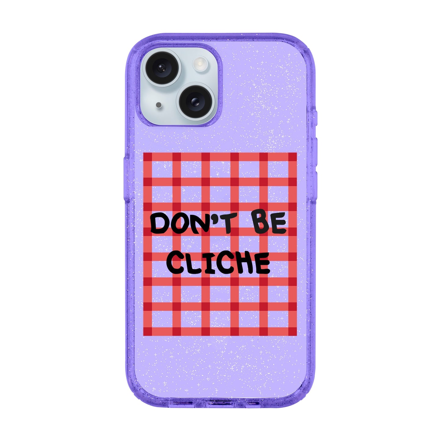 DON'T BE CLICHE-iPhone 15 Plus Shiny Kılıf MagSafe Özellikli