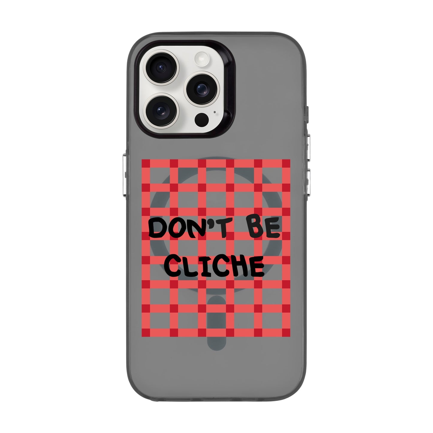 DON'T BE CLICHE-iPhone 15 Pro Max Hold Kılıf MagSafe Özellikli