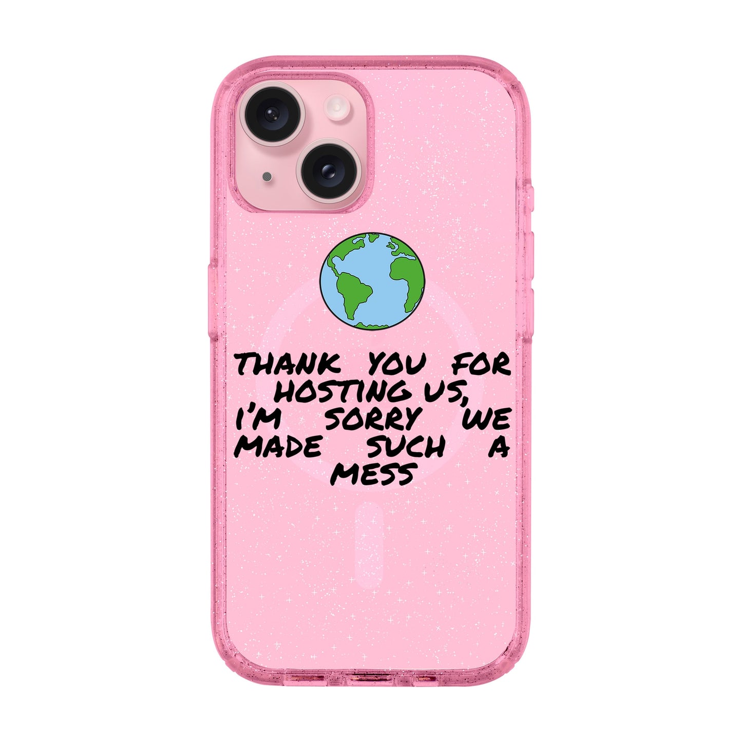MESS-iPhone 15 Shiny Kılıf MagSafe Özellikli