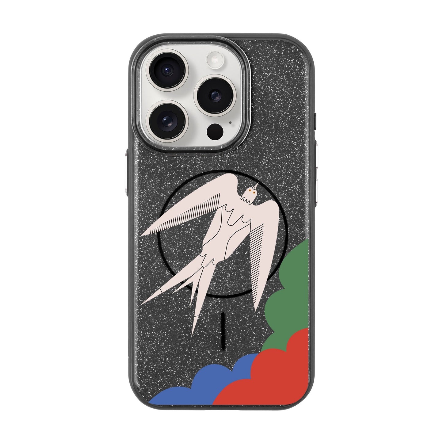 L’OISEAU LIBRE-iPhone 15 Pro Radiant Kılıf MagSafe Özellikli