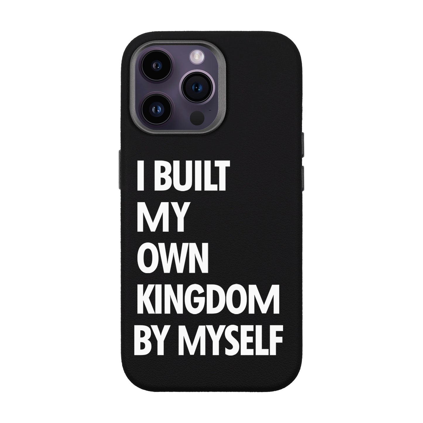 KINGDOM-iPhone 14 Pro Max Leather Premium Kılıf MagSafe Özellikli