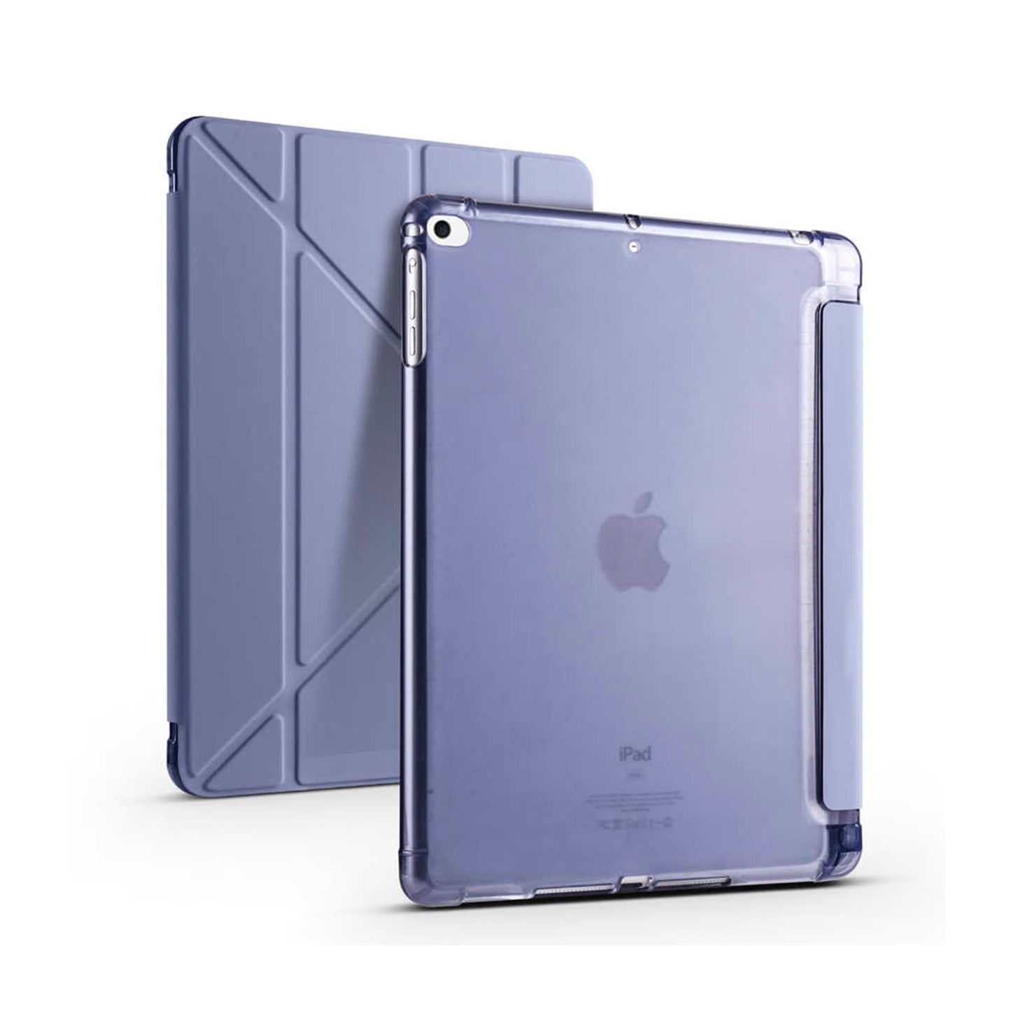 Apple iPad 5.Nesil 9.7 inç 2017-Trigon Folding Kalemlikli Standlı Kılıf