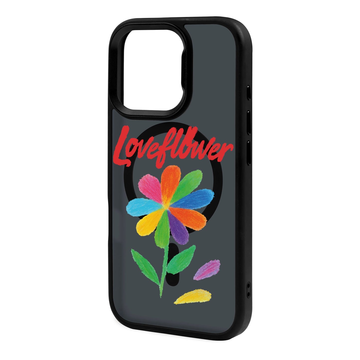 LOVE FLOWER-iPhone 16 Pro Max Rise Kılıf MagSafe Özellikli