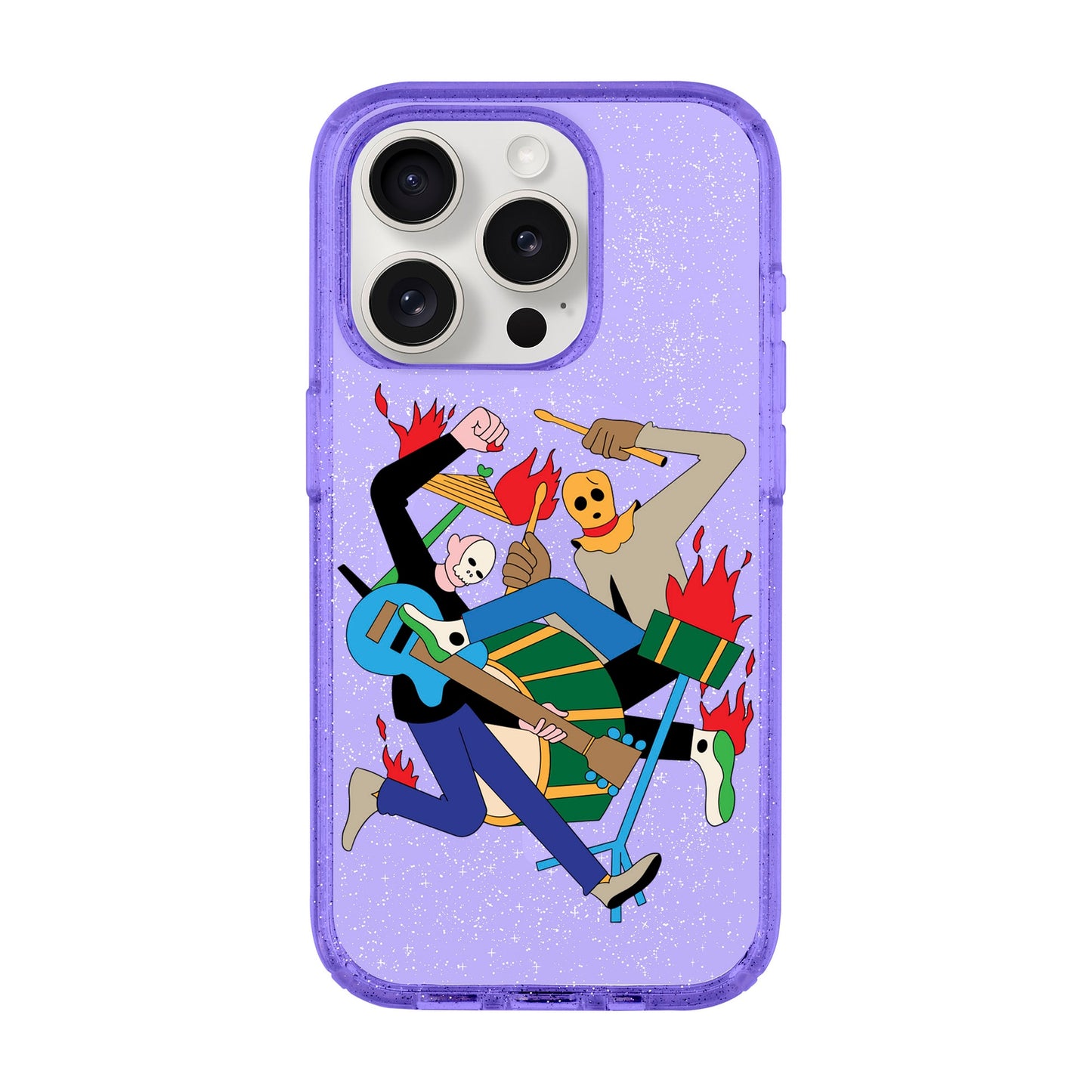 MONSTER MASH-iPhone 15 Pro Shiny Kılıf MagSafe Özellikli
