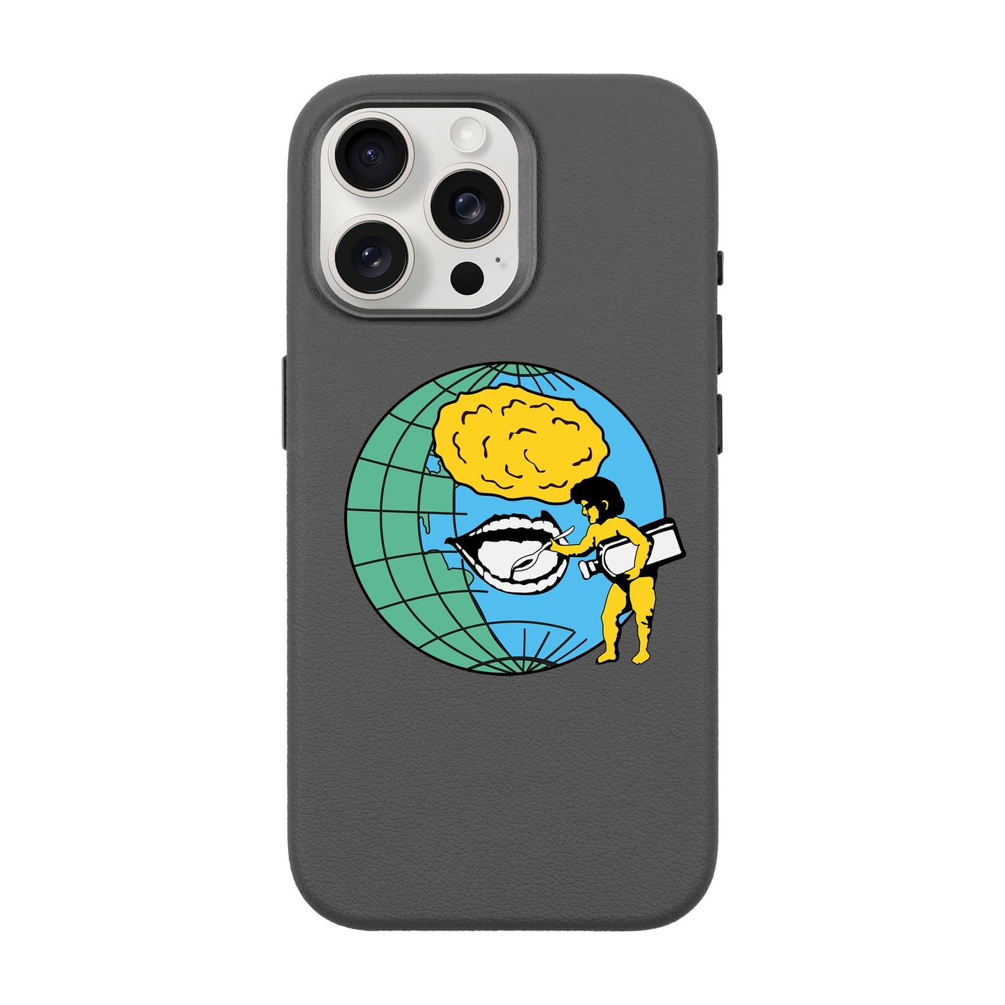 CREATIVE-iPhone 15 Pro Max Leather Premium Kılıf MagSafe Özellikli