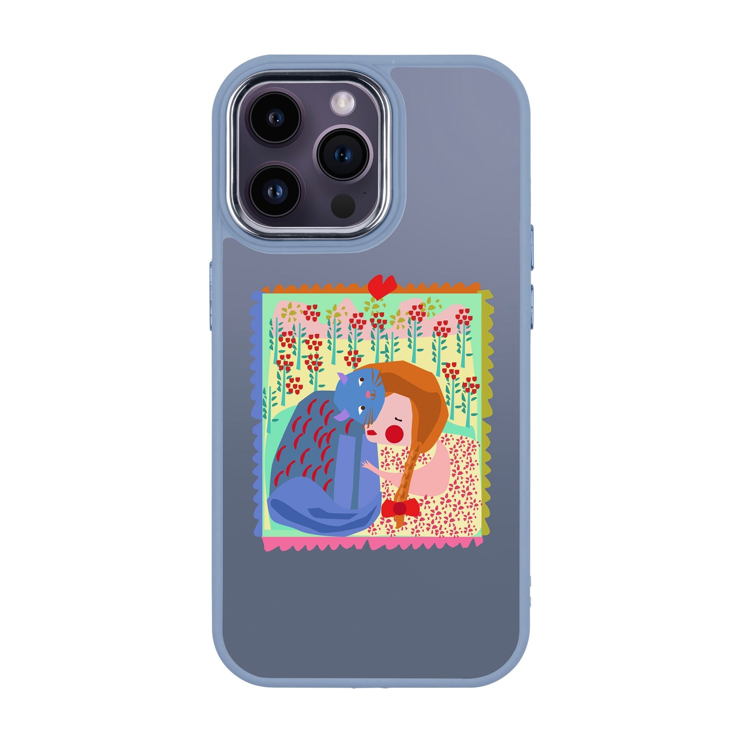 KEDİ POSTA PULU-iPhone 13 Pro Max Proof Kılıf