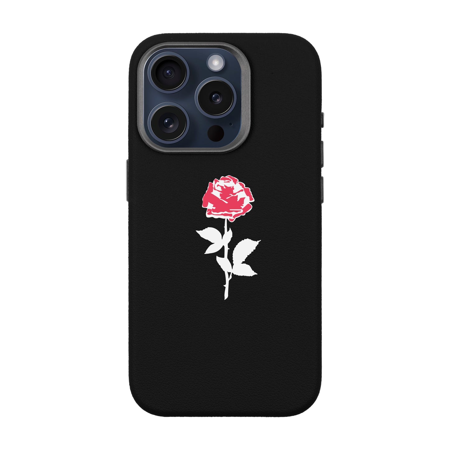 NATUREL ROSE-iPhone 15 Pro Leather Premium Kılıf MagSafe Özellikli