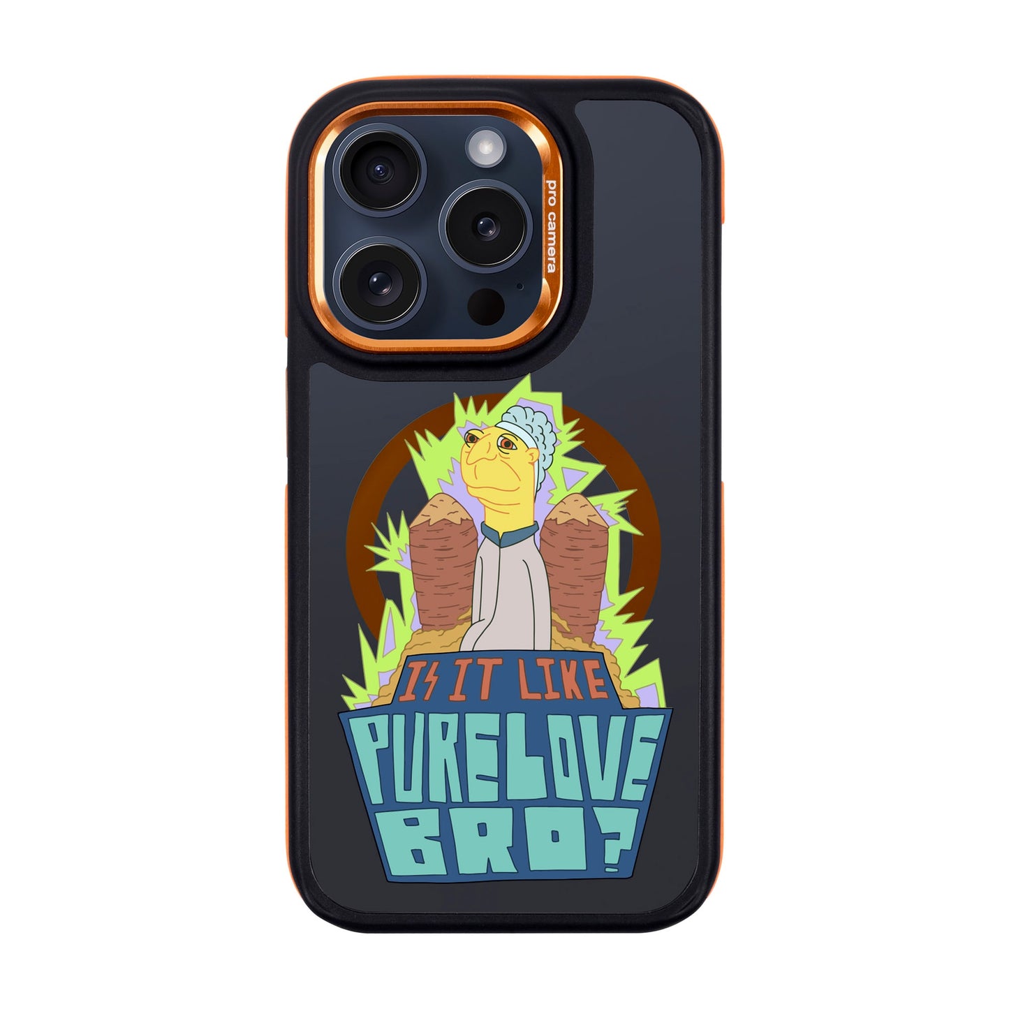 PURE LOVE-iPhone 15 Pro Dark Kılıf MagSafe Özellikli