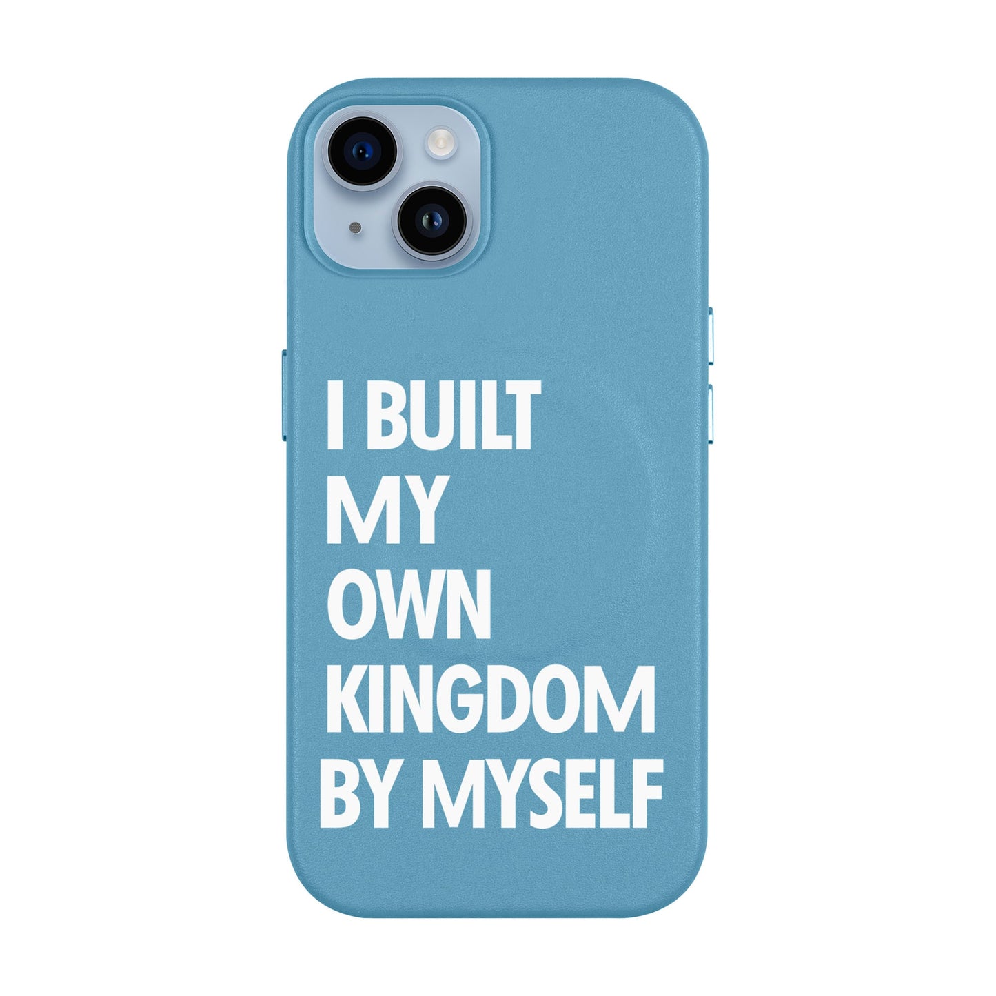 KINGDOM-iPhone 14 Plus Leather Kılıf MagSafe Özellikli