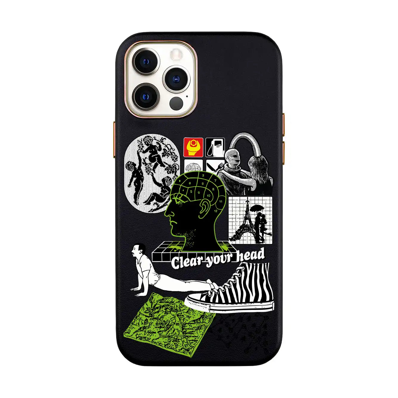 CLEAR YOUR HEAD-iPhone 7 Plus / 8 Plus Leather Kılıf