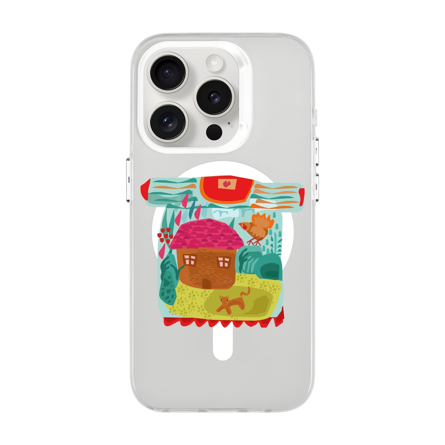 SİHİRLİ KAZAK-iPhone 15 Pro Hold Kılıf MagSafe Özellikli